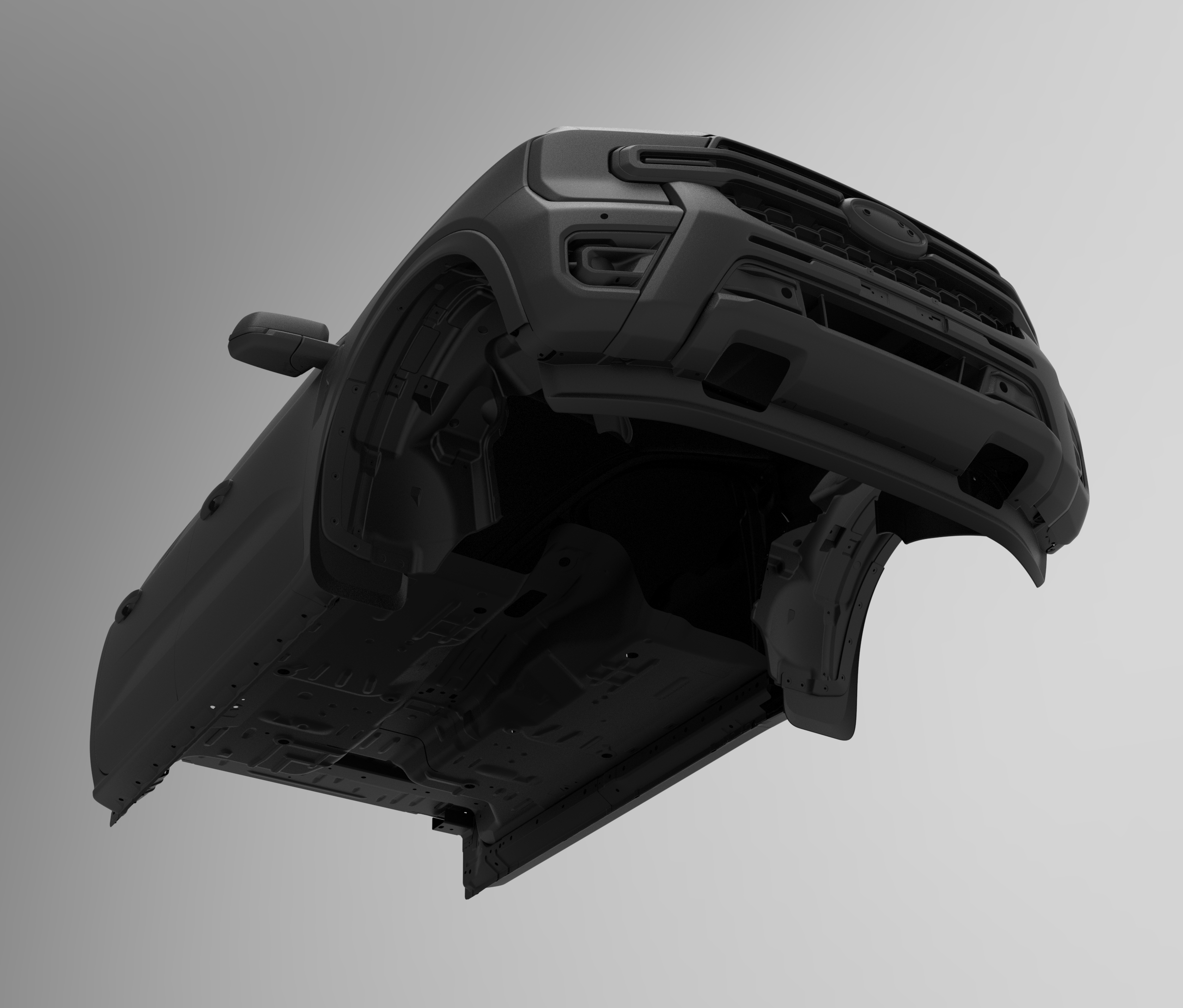 福特 Ranger 2022+ 前保险杠